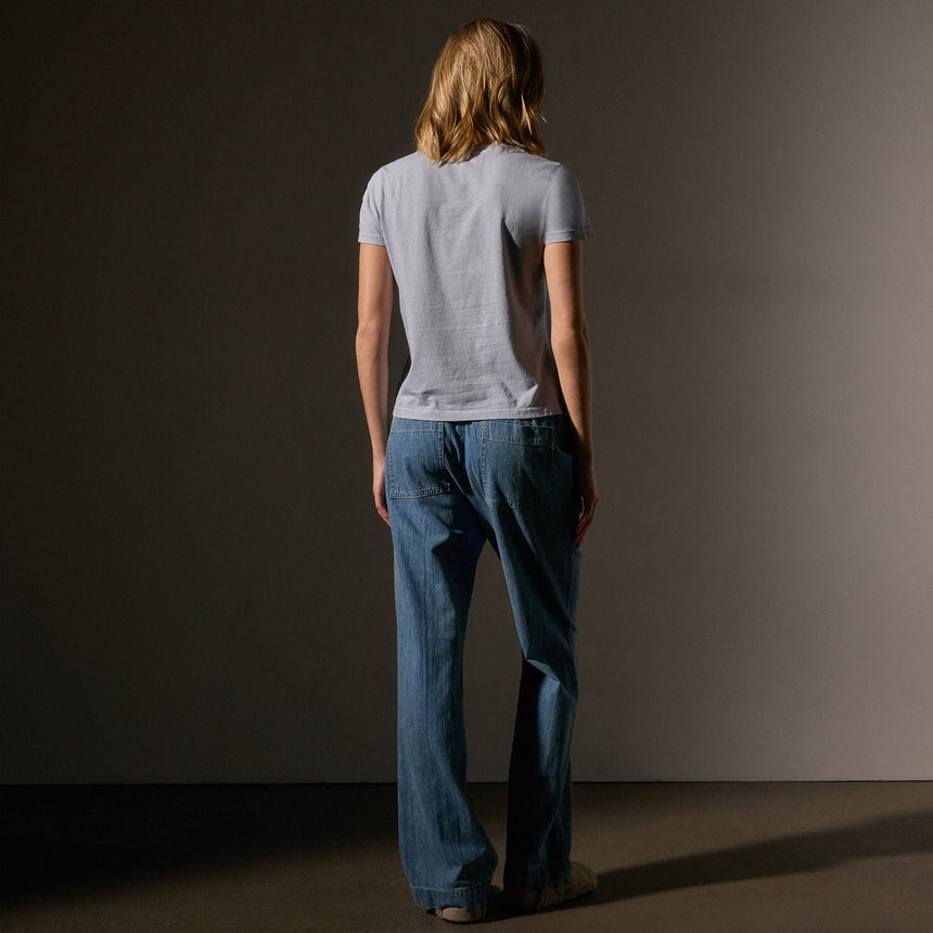 Vintage Little Boy Tee  in Grey Glacier Pigment | James Perse Los Angeles