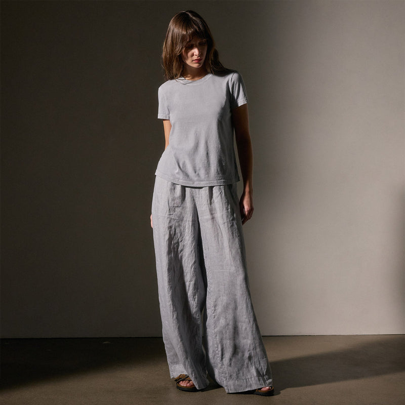 Vintage Little Boy Tee in Grey Sky Pigment | James Perse Los Angeles