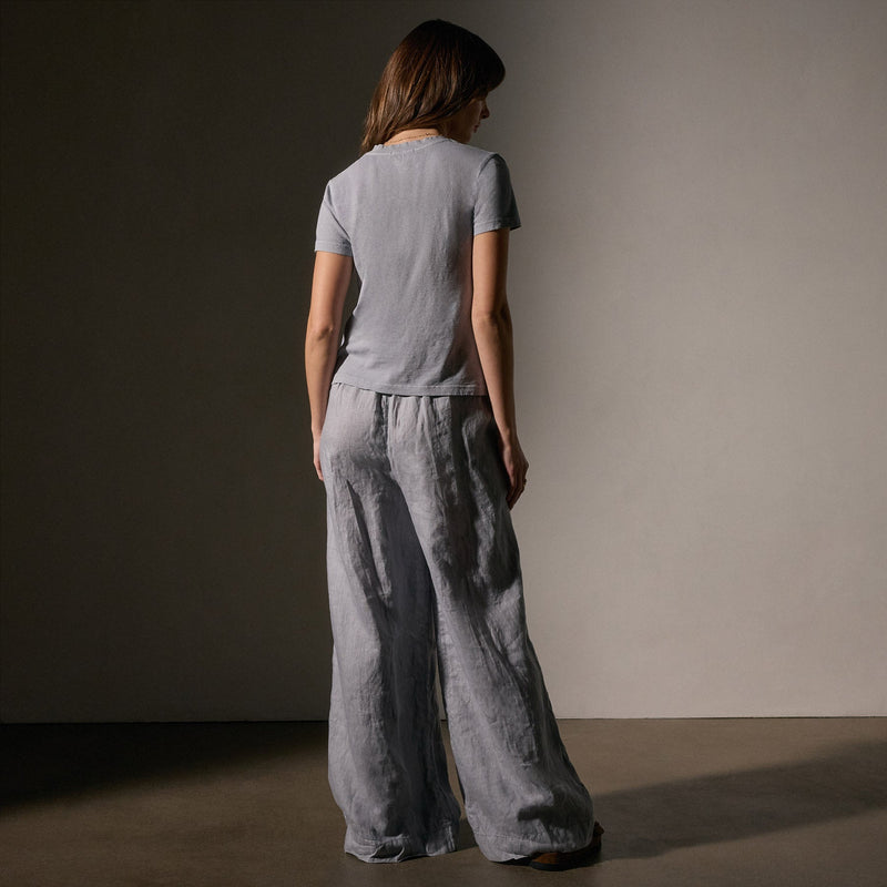 Vintage Little Boy Tee in Grey Sky Pigment | James Perse Los Angeles