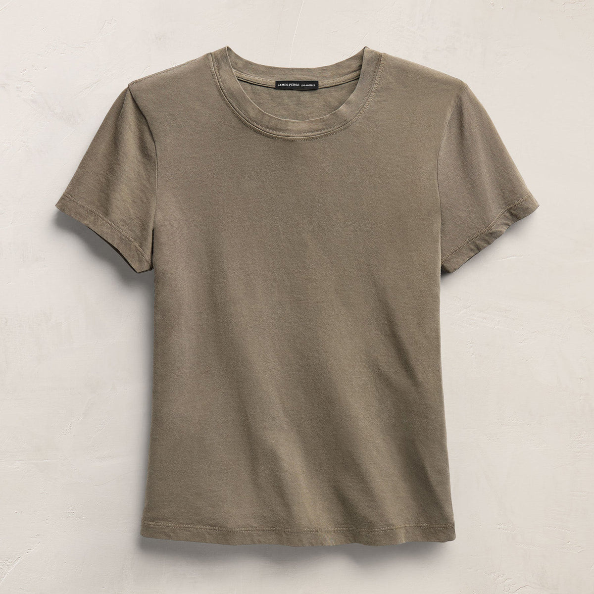 Vintage Little Boy Tee in Light Olive Pigment | James Perse Los Angeles