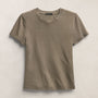 Vintage Little Boy Tee in Light Olive Pigment | James Perse Los Angeles
