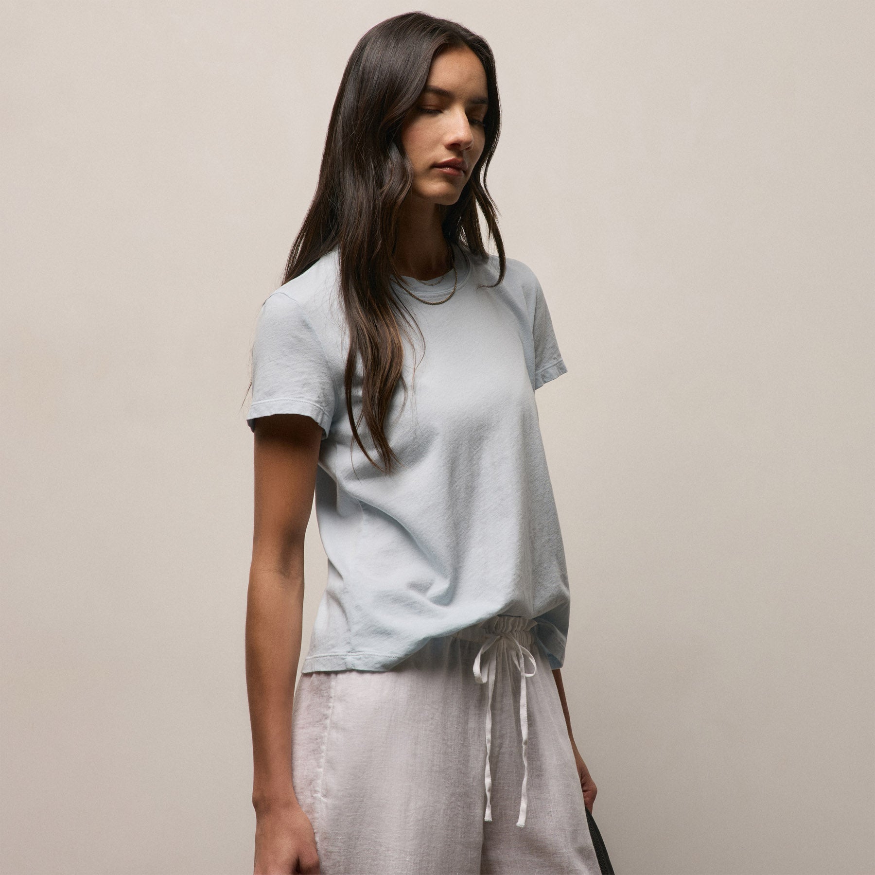 Vintage Little Boy Tee in Memory Pigment | James Perse Los Angeles