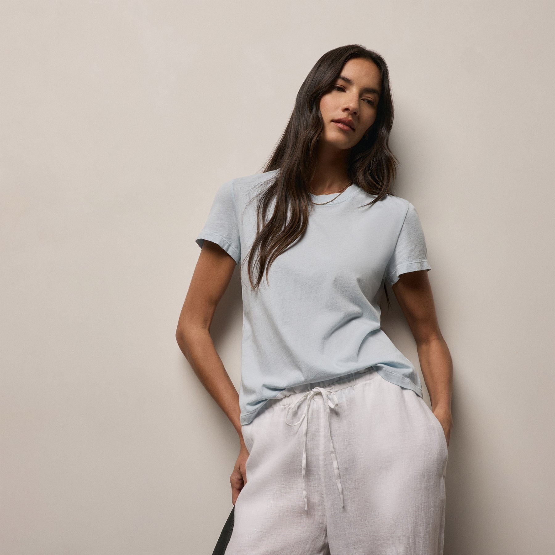 Vintage Little Boy Tee in Memory Pigment | James Perse Los Angeles