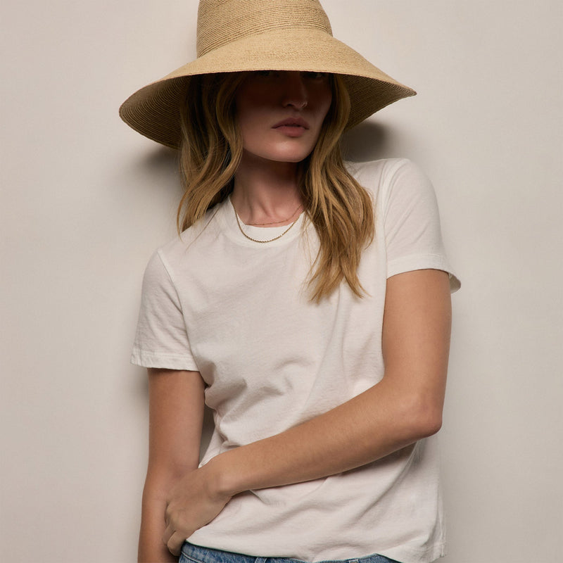 Vintage Little Boy Tee in Off White | James Perse Los Angeles