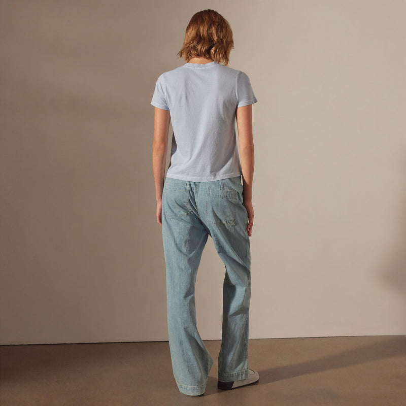 Vintage Little Boy Tee in Open Sky Pigment | James Perse Los Angeles