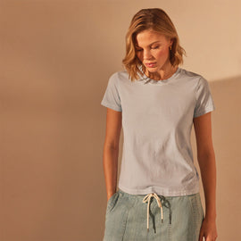 Vintage Little Boy Tee in Open Sky Pigment | James Perse Los Angeles