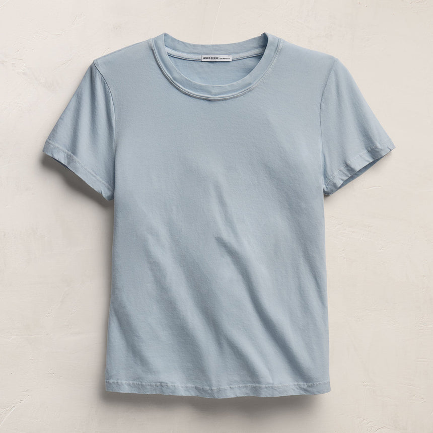 Vintage Little Boy Tee in Pale Azul Pigment | James Perse Los Angeles