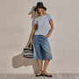 Vintage Little Boy Tee in Pale Azul Pigment | James Perse Los Angeles