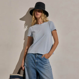 Vintage Little Boy Tee in Pale Azul Pigment | James Perse Los Angeles