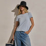 Vintage Little Boy Tee in Pale Azul Pigment | James Perse Los Angeles