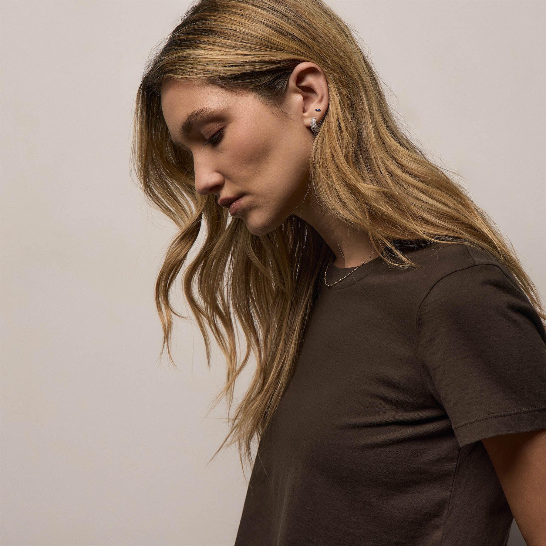 Vintage Little Boy Tee in Porcupine | James Perse Los Angeles