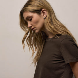 Vintage Little Boy Tee in Porcupine | James Perse Los Angeles