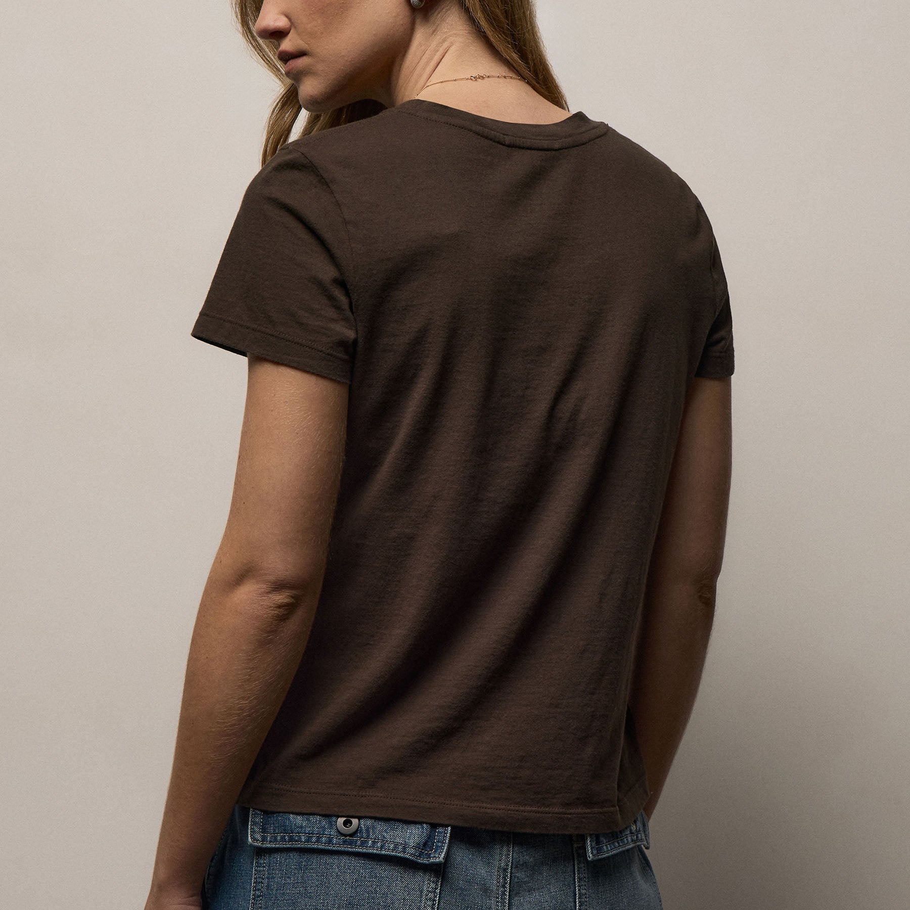 Vintage Little Boy Tee in Porcupine | James Perse Los Angeles