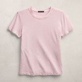 Vintage Little Boy Tee in Rose Quartz Pigment | James Perse Los Angeles
