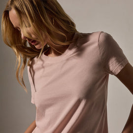 Vintage Little Boy Tee in Rosewater Pigment | James Perse Los Angeles