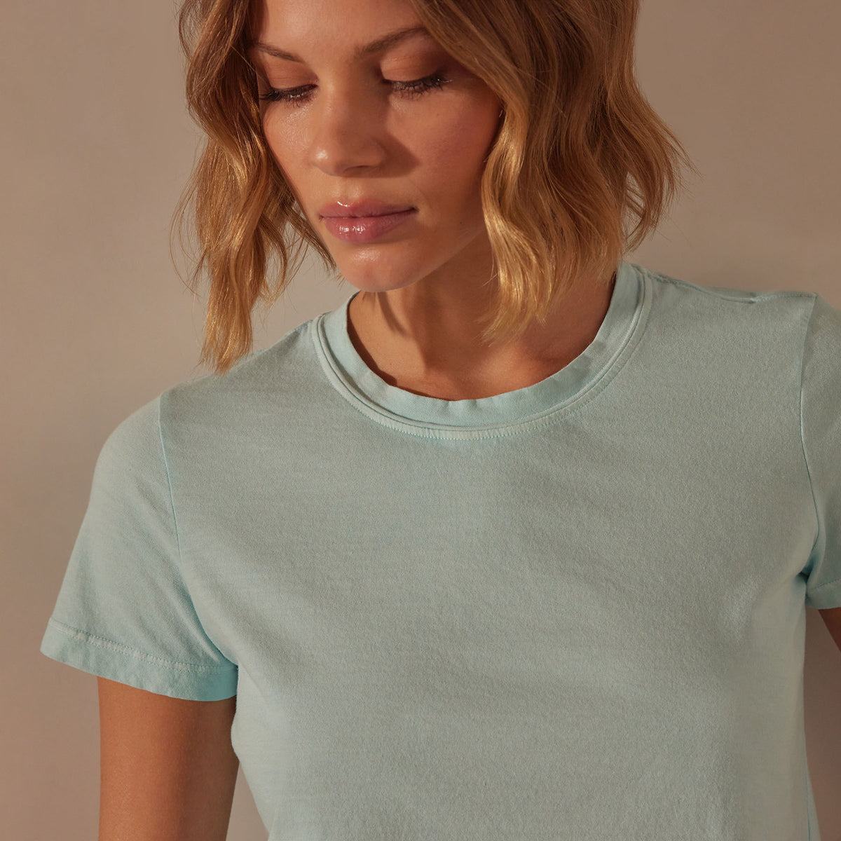 Vintage Little Boy Tee in Taffy Pigment | James Perse Los Angeles