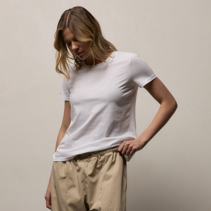 Vintage Little Boy Tee in White | James Perse Los Angeles