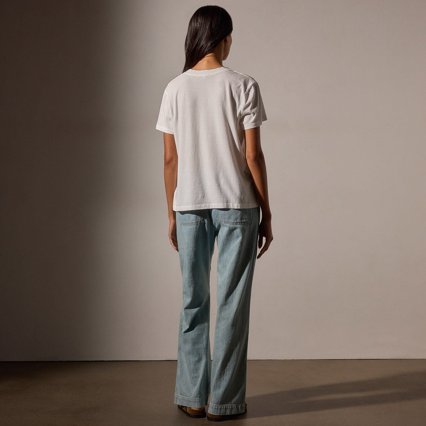 Vintage Little Boy Tee in White | James Perse Los Angeles