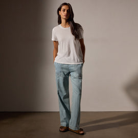 Vintage Little Boy Tee in White | James Perse Los Angeles