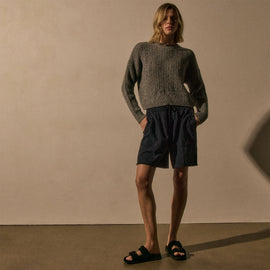 Lightweight Utility Short in Classic Navy | James Perse Los Angeles