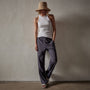 Monterey Trouser in Metal | James Perse Los Angeles