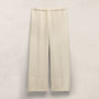 Linen Wide Cuff Pant in Ecru | James Perse Los Angeles