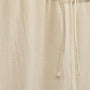 Linen Wide Cuff Pant in Ecru | James Perse Los Angeles