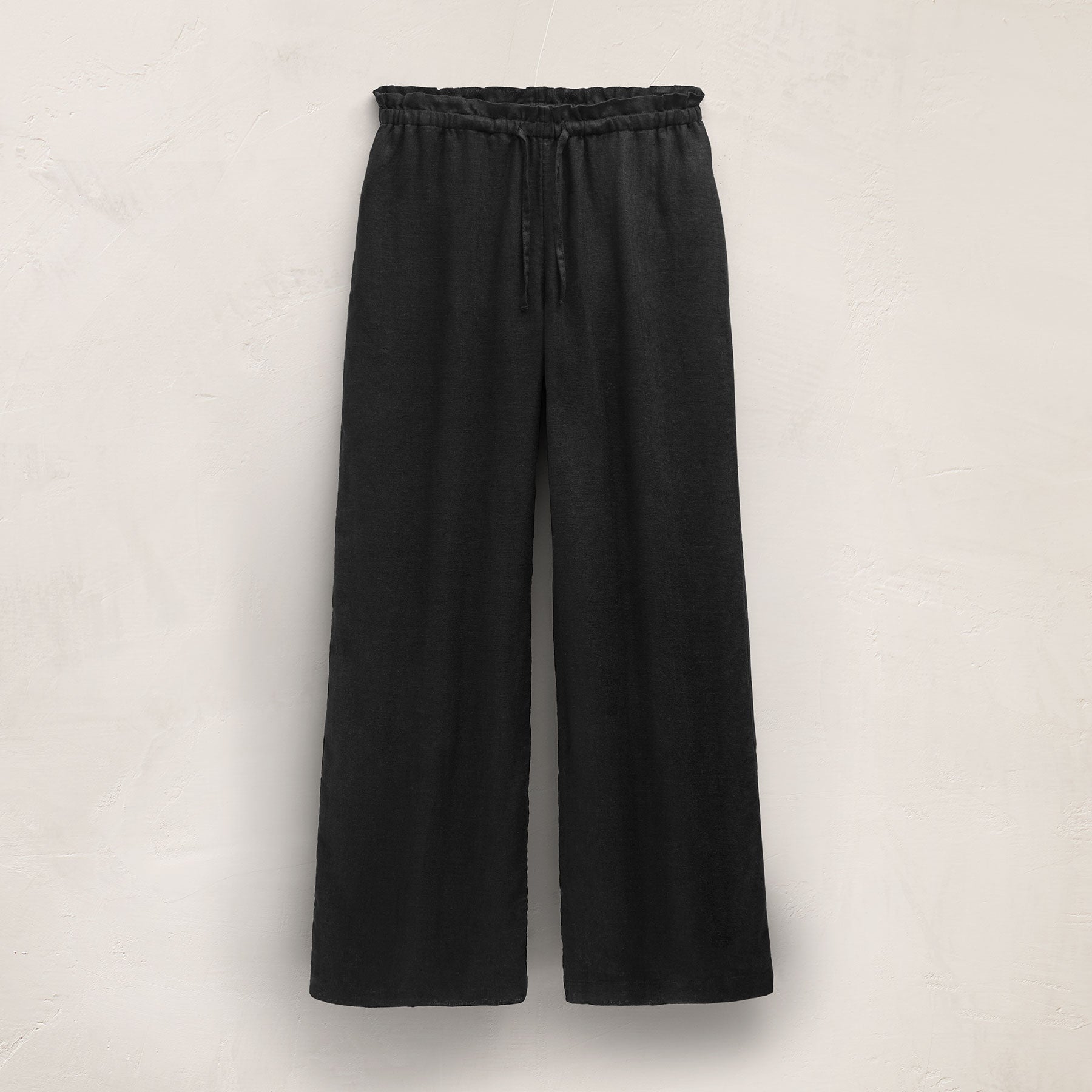 Linen Pant In Black | James Perse Los Angeles