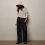 Linen Pant in Black | James Perse Los Angeles