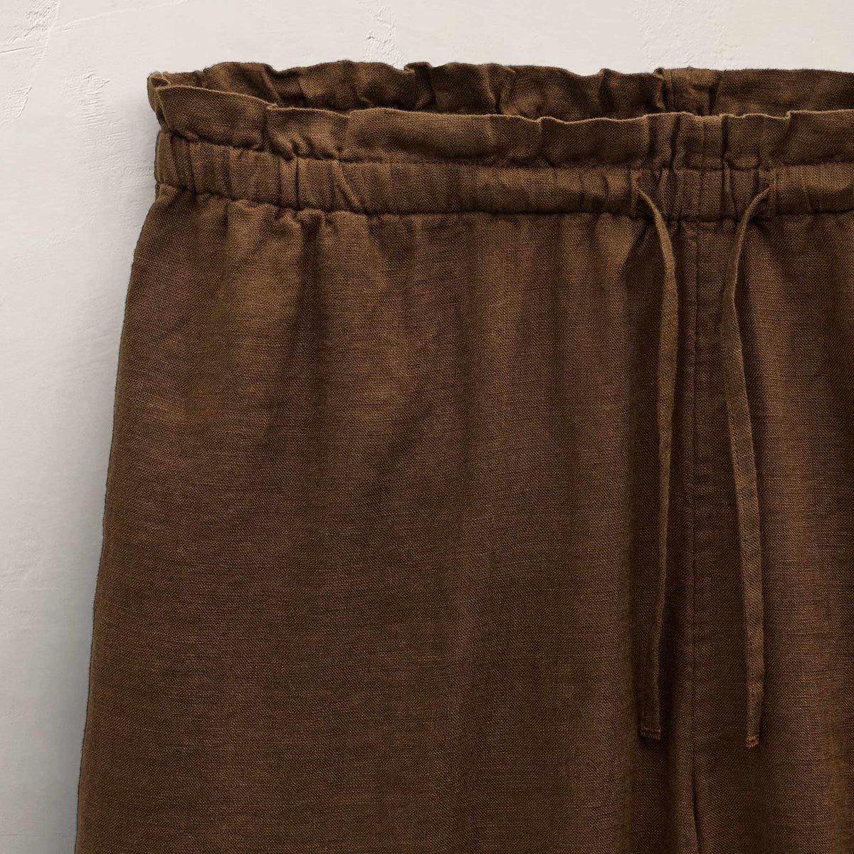 Linen Pant in Cocoa | James Perse Los Angeles