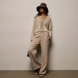 Linen Pant in Stone | James Perse Los Angeles