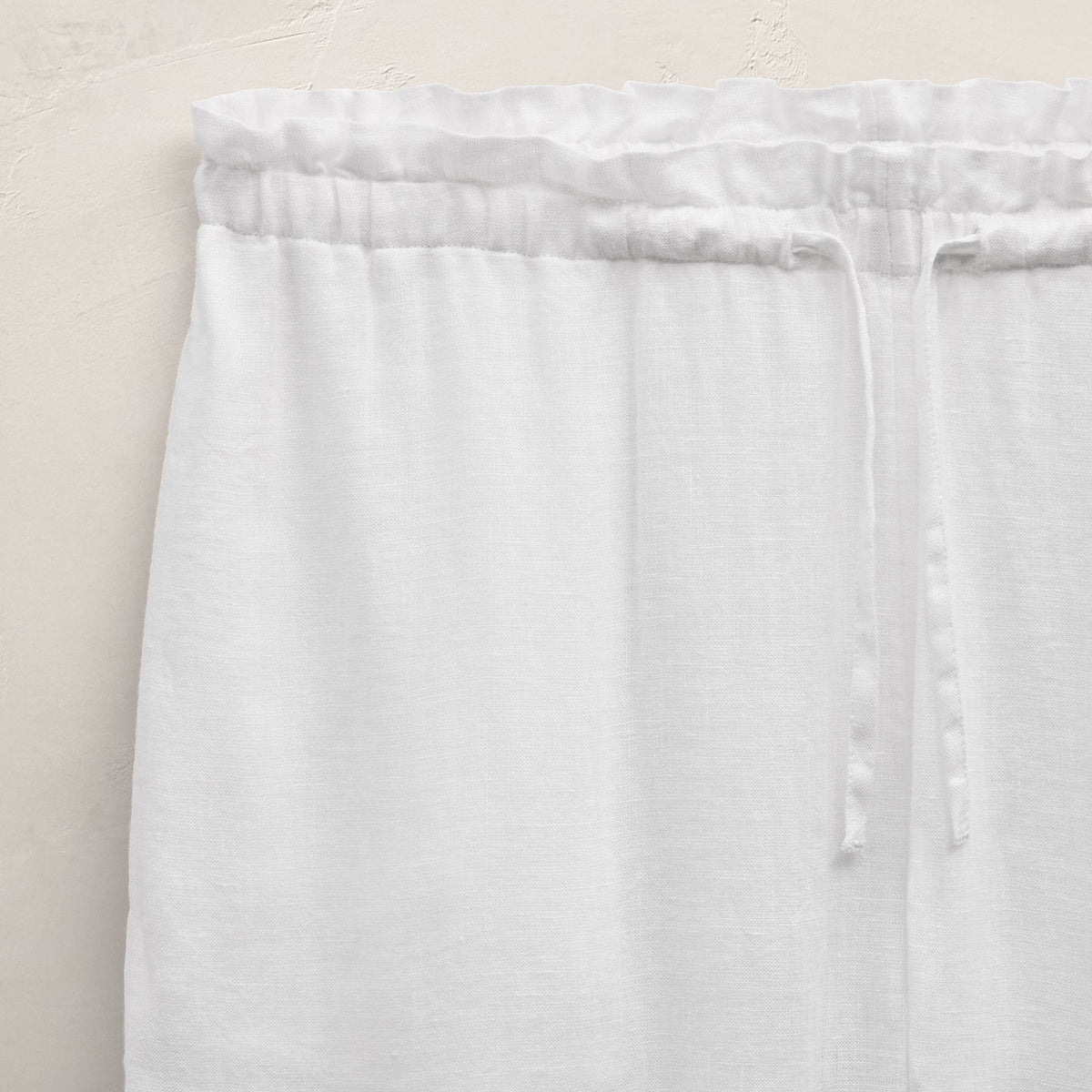 Linen Pant in White | James Perse Los Angeles
