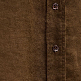 Linen Oversized Shirt in Cocoa | James Perse Los Angeles