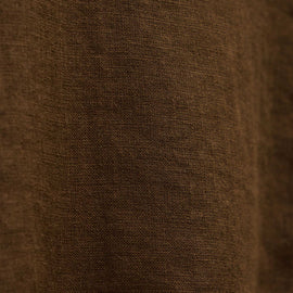 Linen Oversized Shirt in Cocoa | James Perse Los Angeles