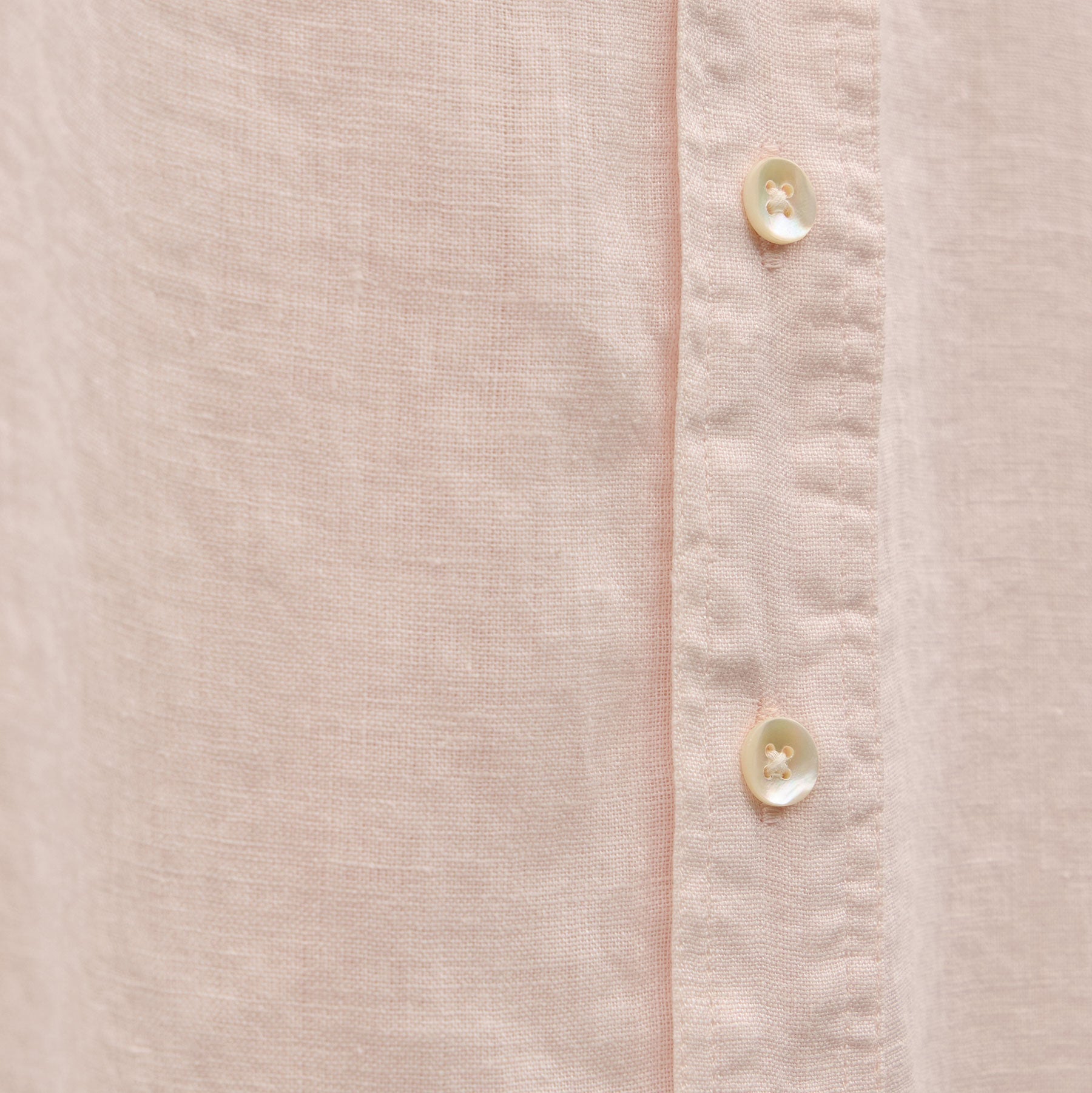 Linen Oversized Shirt in Light Rose Quartz | James Perse Los Angeles