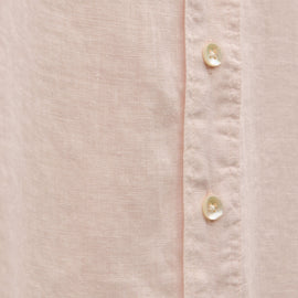 Linen Oversized Shirt in Light Rose Quartz | James Perse Los Angeles