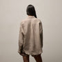 Linen Oversized Shirt in Stone | James Perse Los Angeles