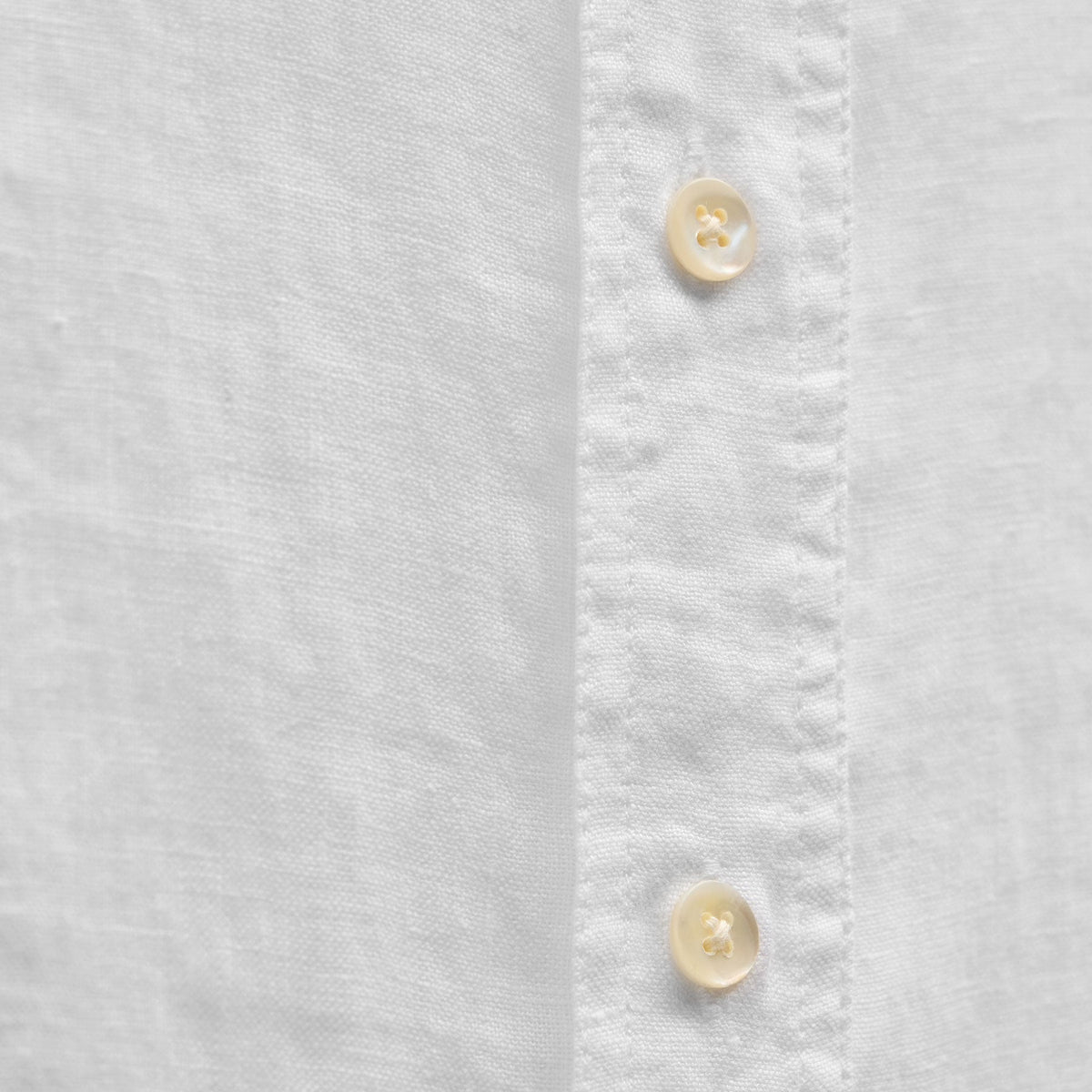Linen Oversized Shirt in White | James Perse Los Angeles