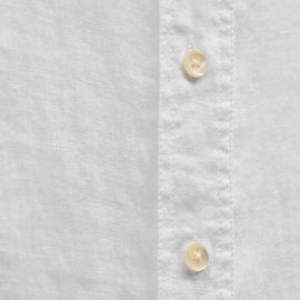 Linen Oversized Shirt in White | James Perse Los Angeles