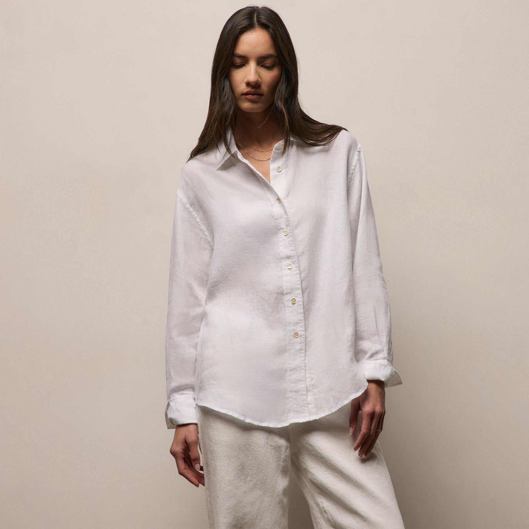 Linen Oversized Shirt from James Perse - $265
