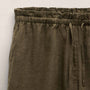 Linen Short in Army Green | James Perse Los Angeles