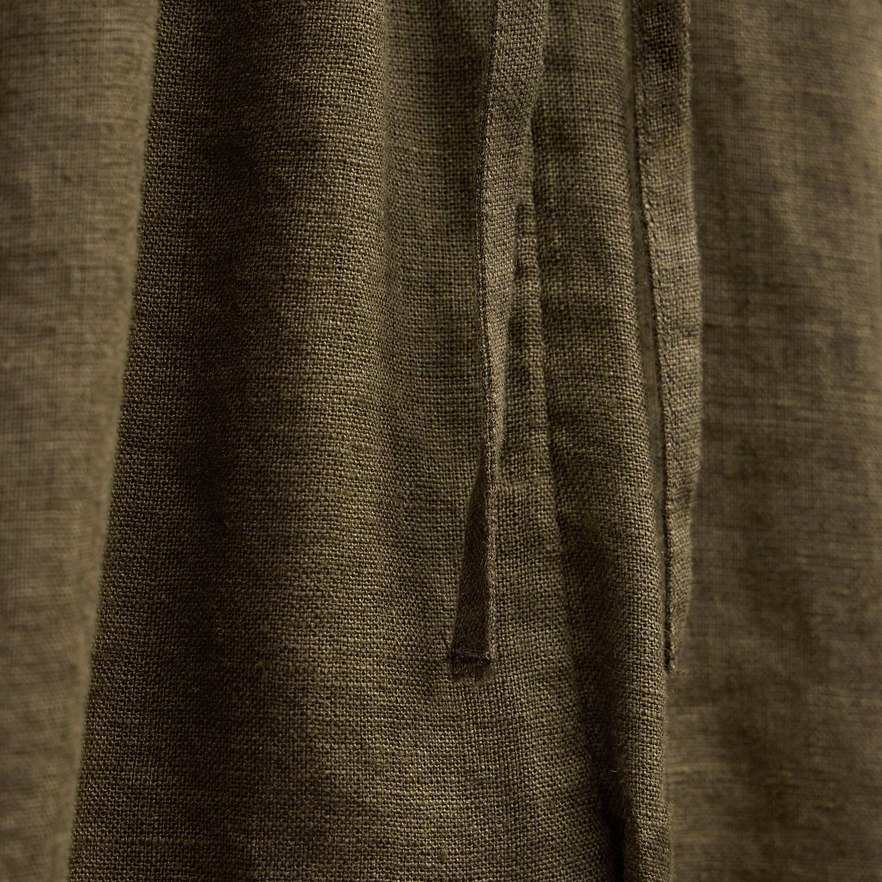 Linen Short in Army Green | James Perse Los Angeles