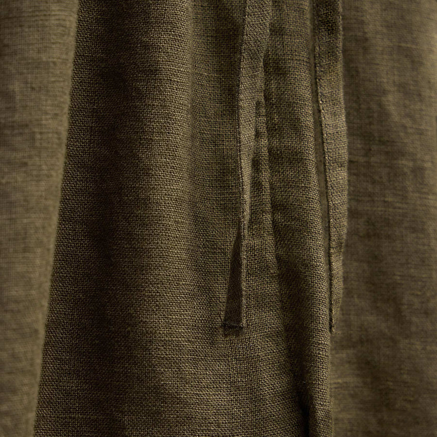 Linen Short in Army Green | James Perse Los Angeles