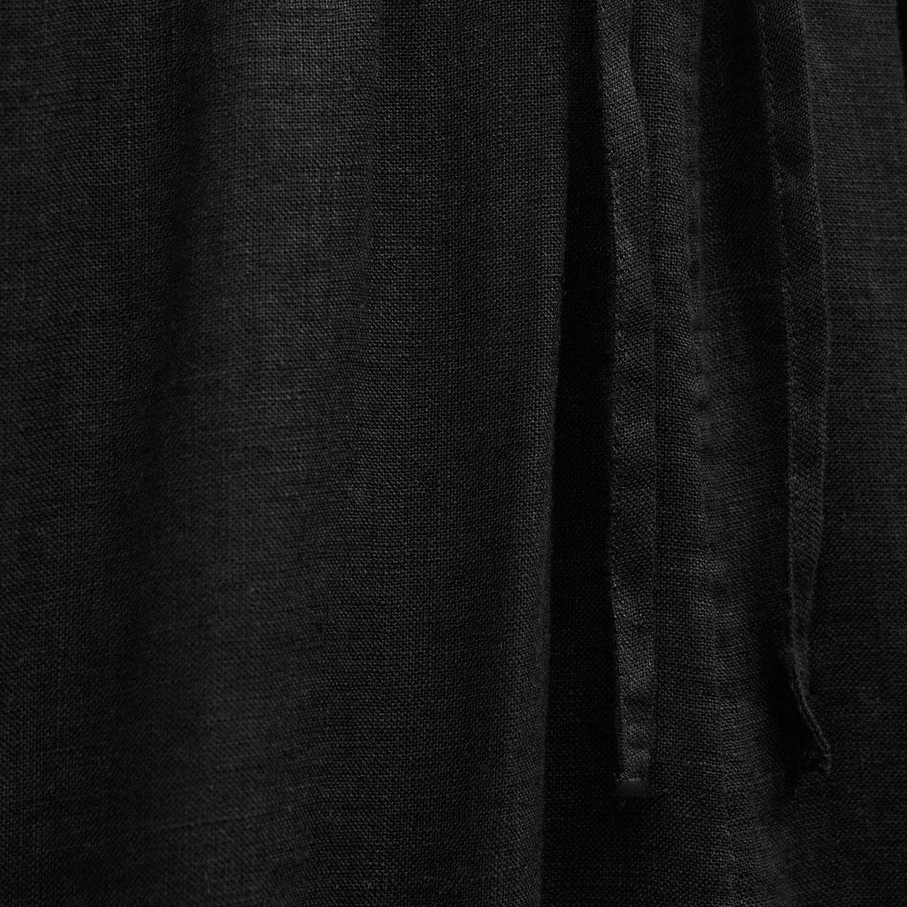 Linen Short in Black | James Perse Los Angeles