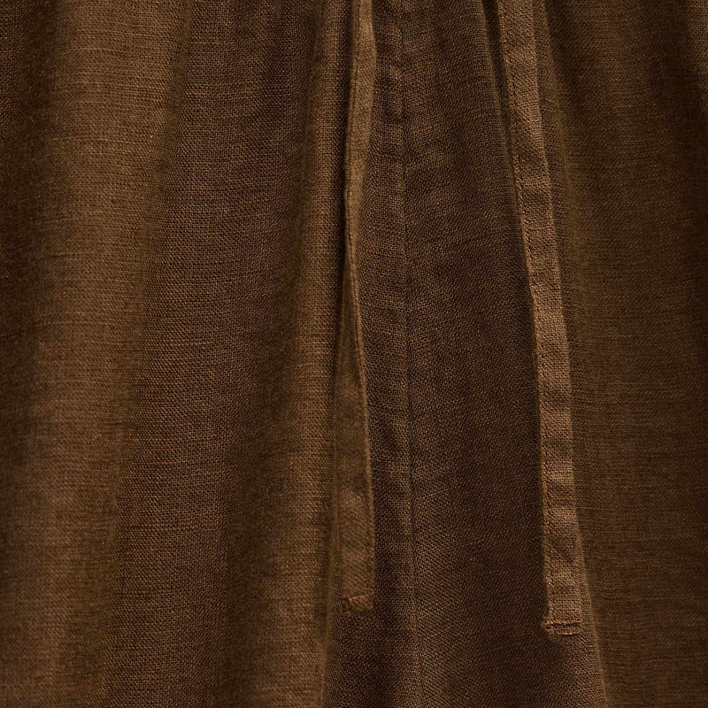 Linen Short in Cocoa | James Perse Los Angeles