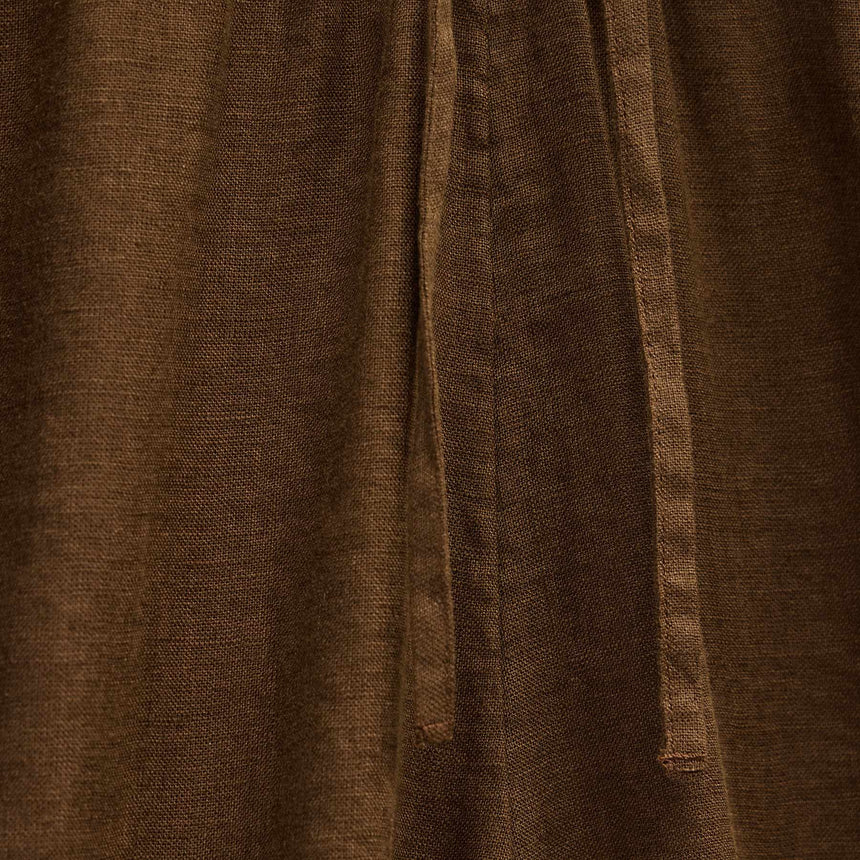 Linen Short in Cocoa | James Perse Los Angeles