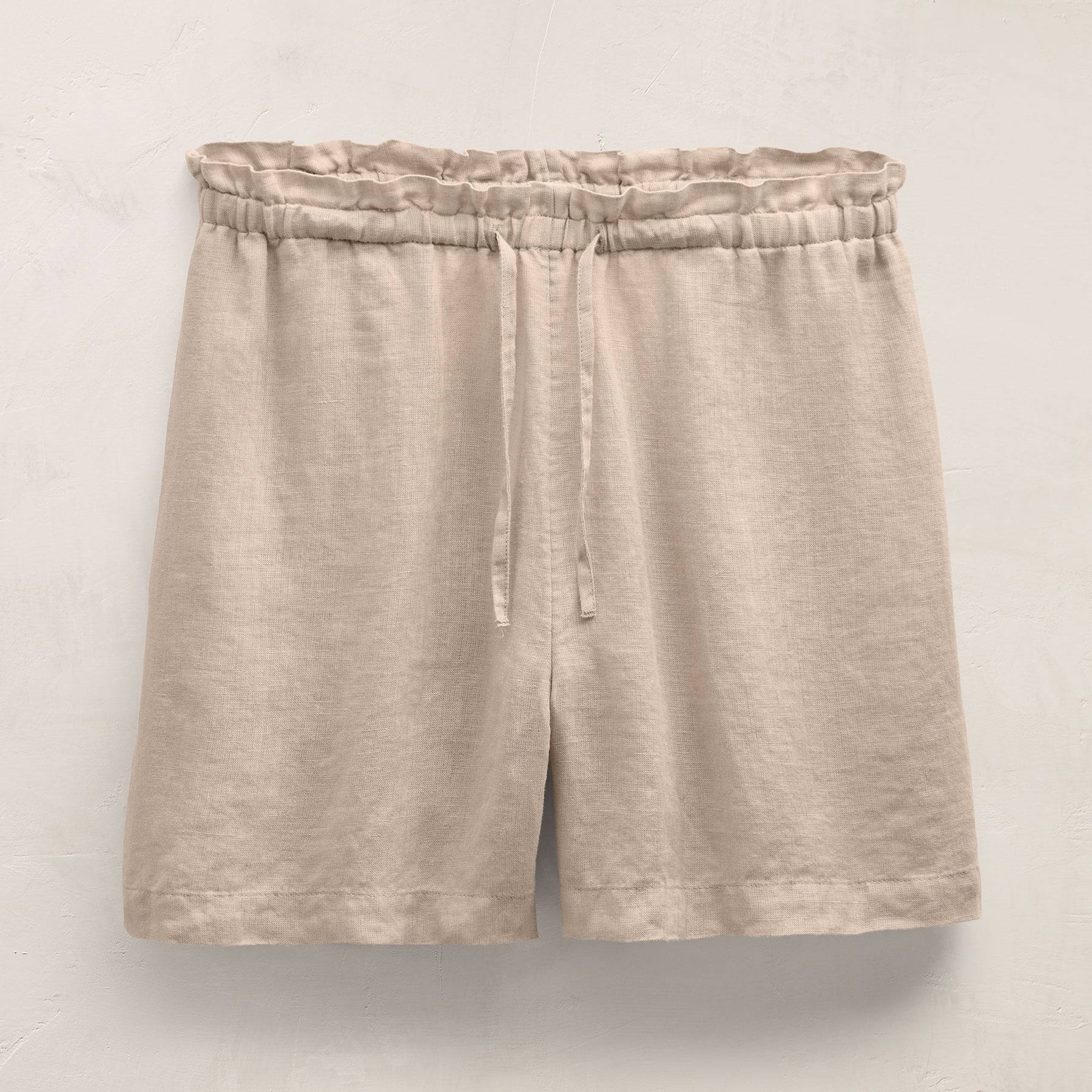 Linen Short in Stone | James Perse Los Angeles