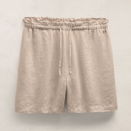 Linen Short in Stone | James Perse Los Angeles