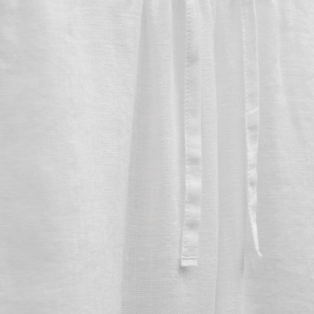 Linen Short in White | James Perse Los Angeles