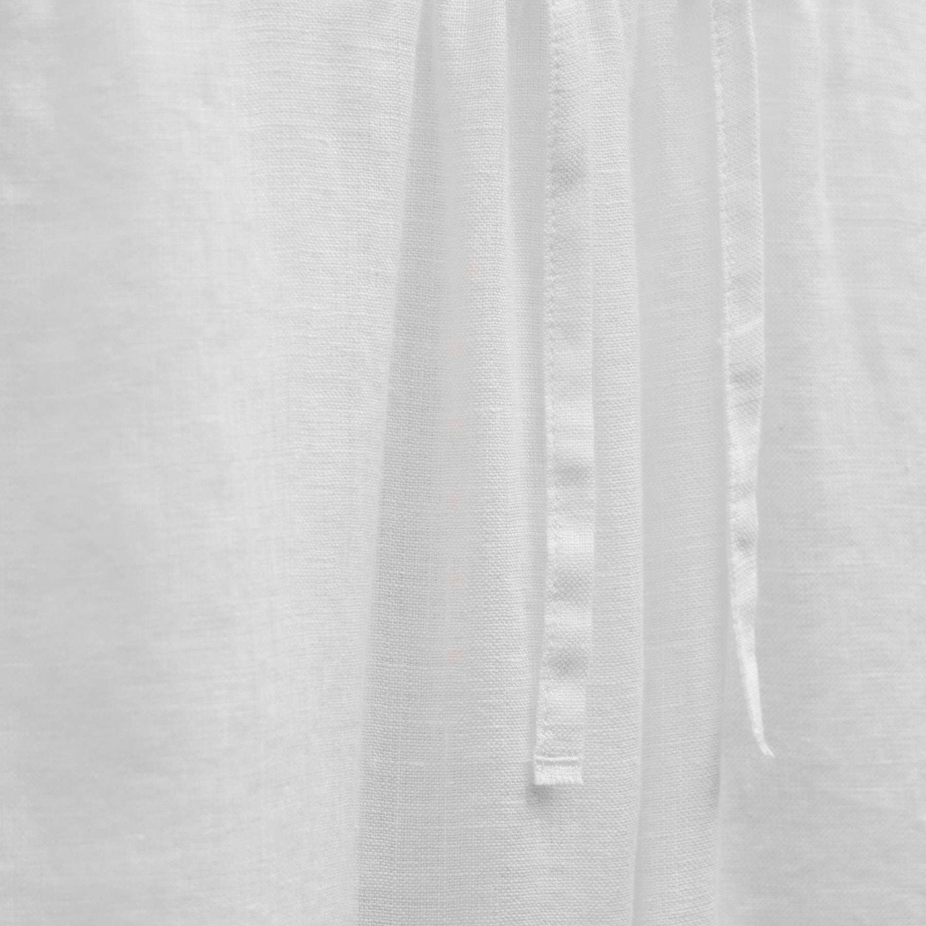 Linen Short in White | James Perse Los Angeles